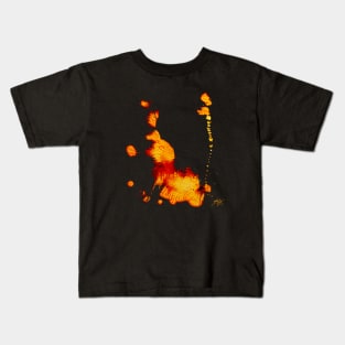 Butterfly Lava No Frame Kids T-Shirt